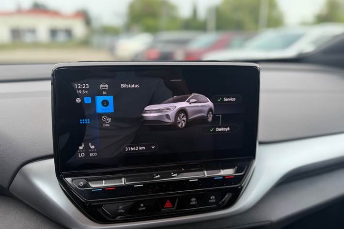 Grå VW ID.4 fra 2023
