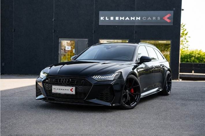 Sort Audi RS6 fra 2023