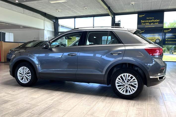 Grå VW T-Roc fra 2018
