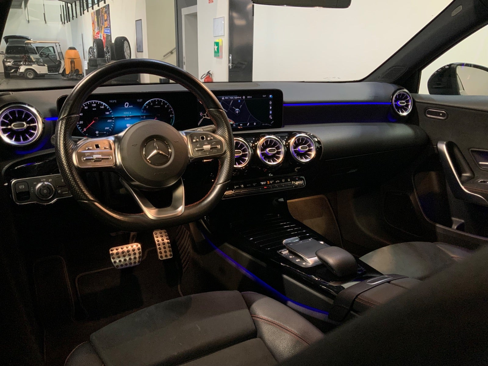 Sort Mercedes A250 e fra 2021