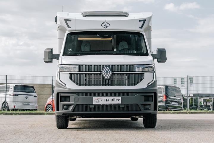 Hvid Ahorn Camp T690 fra 2026 set udefra