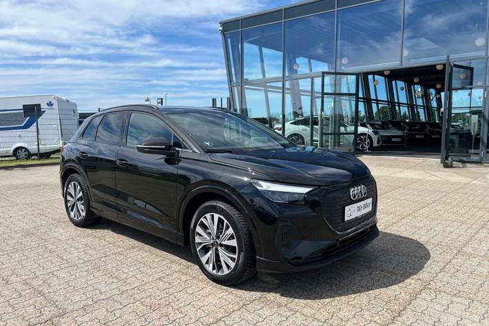 Sort Audi Q4 e-tron fra 2024