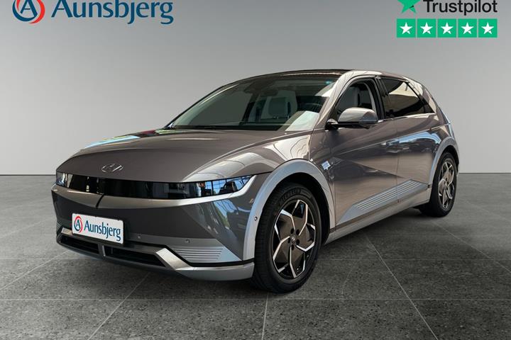 Grå Hyundai Ioniq 5 fra 2022 set udefra