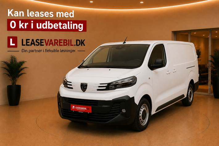 Hvid Peugeot Expert fra 2026