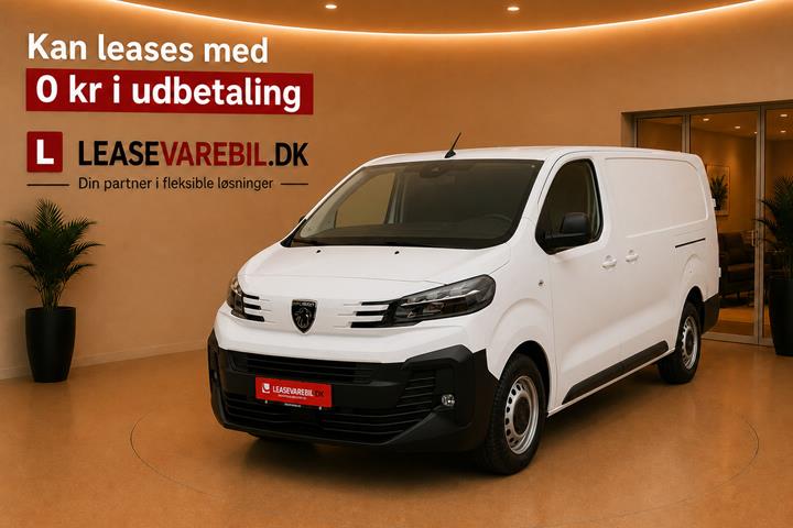 Hvid Peugeot Expert fra 2026