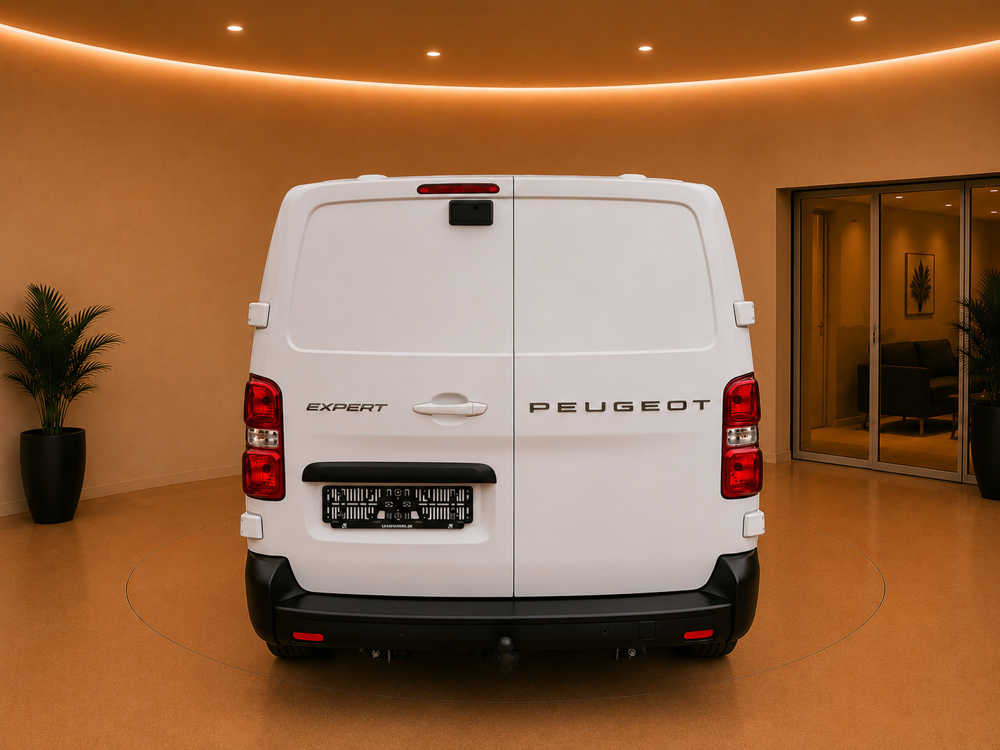 Hvid Peugeot Expert fra 2026