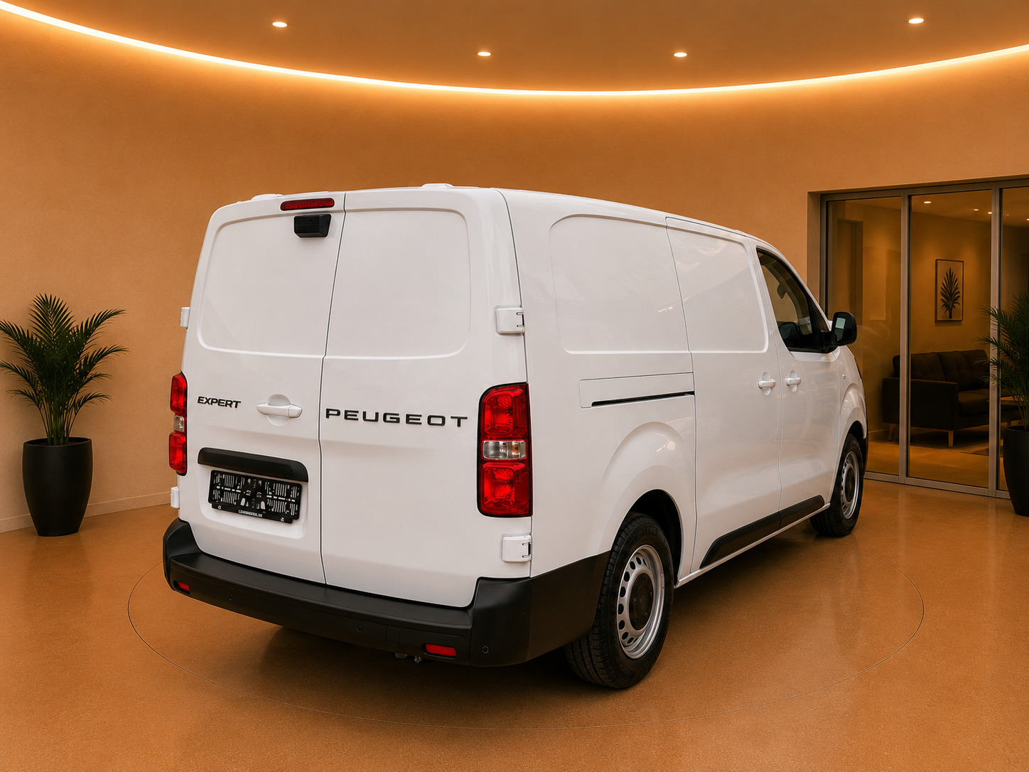 Hvid Peugeot Expert fra 2026