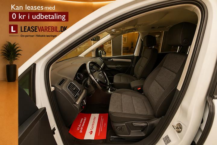 Hvid VW Sharan fra 2020