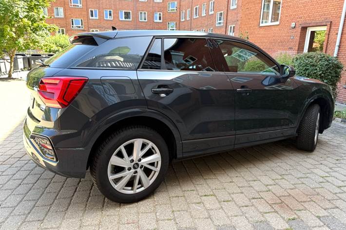 Sort Audi Q2 fra 2024