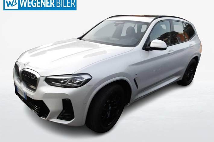 Hvid BMW iX3 fra 2023