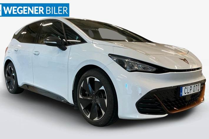 Hvid Cupra Born fra 2025