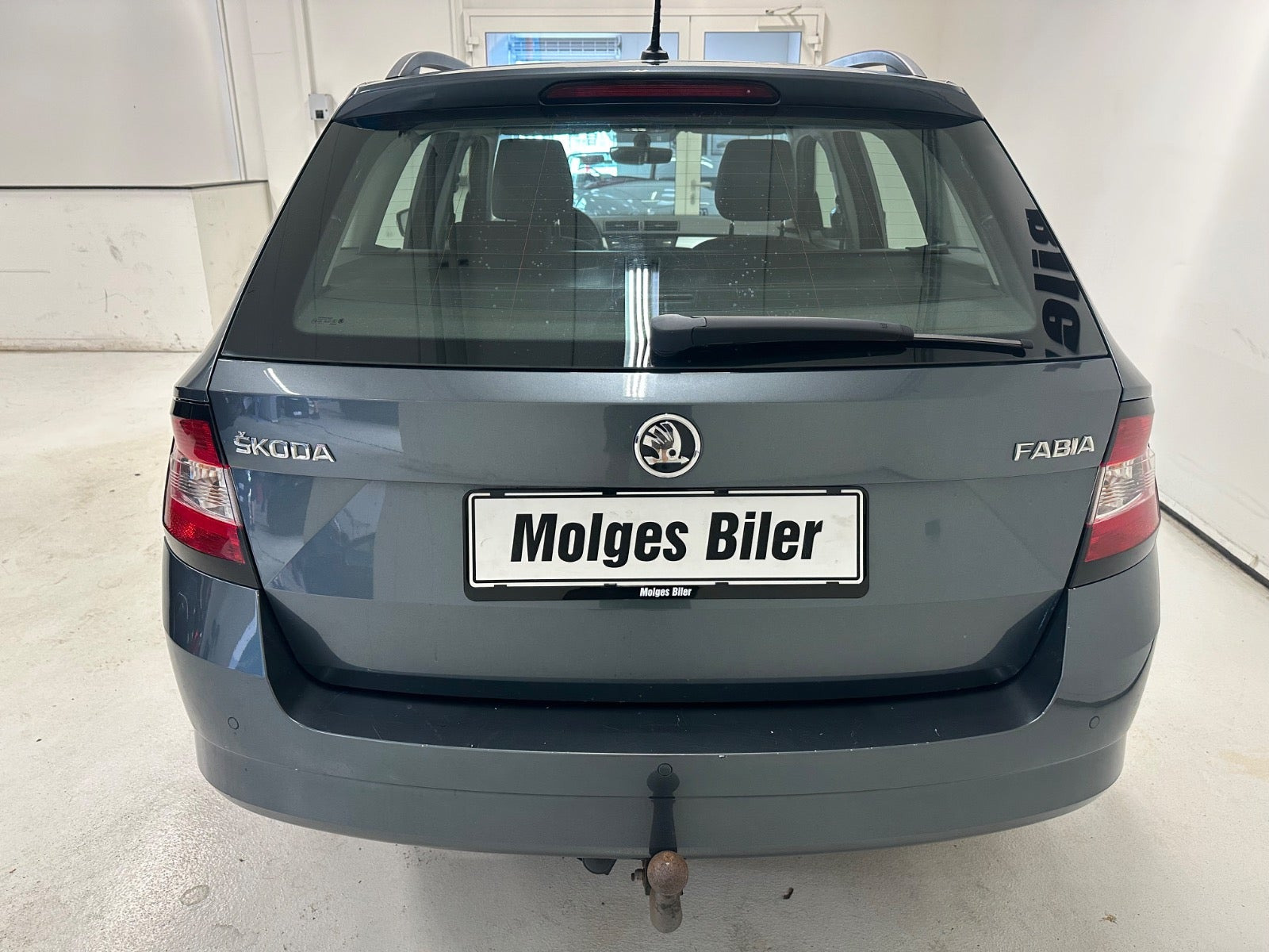 Sølv Skoda Fabia fra 2017