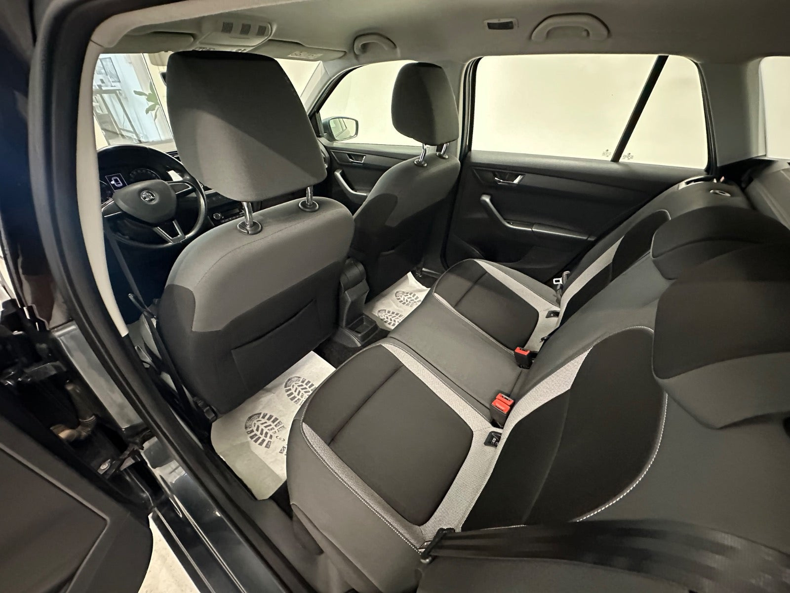 Sølv Skoda Fabia fra 2017