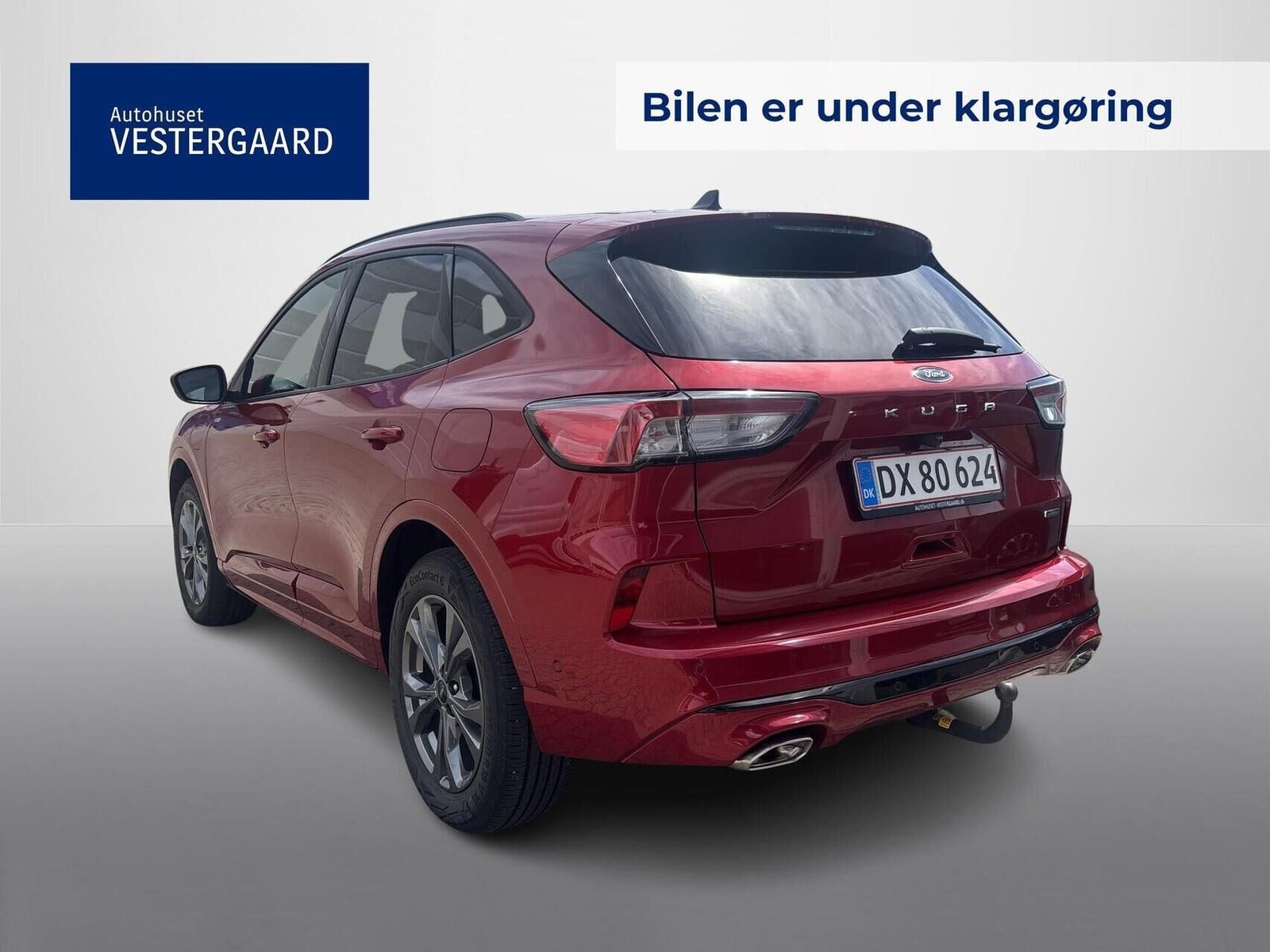 Rød Ford Kuga fra 2023