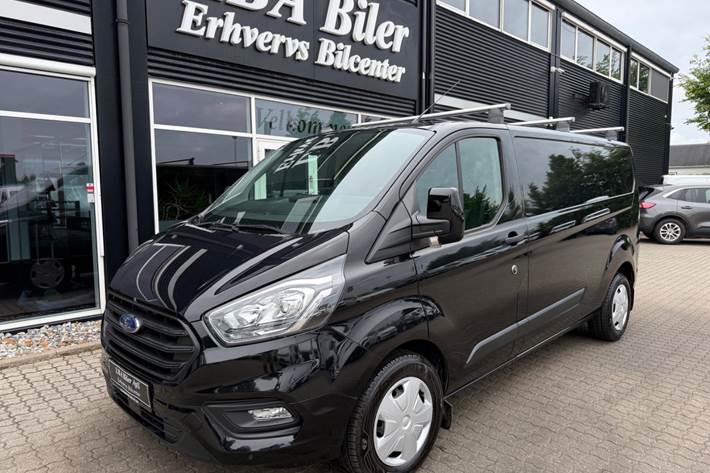 Sort Ford Transit Custom 300 L2 fra 2023