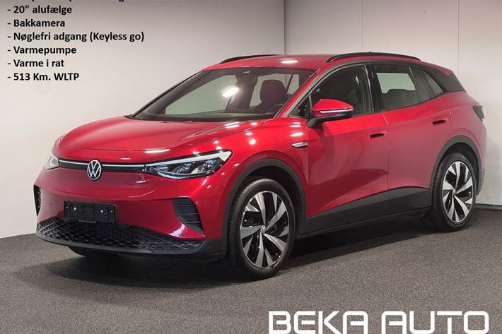 Rød VW ID.4 fra 2023