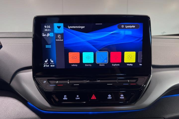 Rød VW ID.4 fra 2023