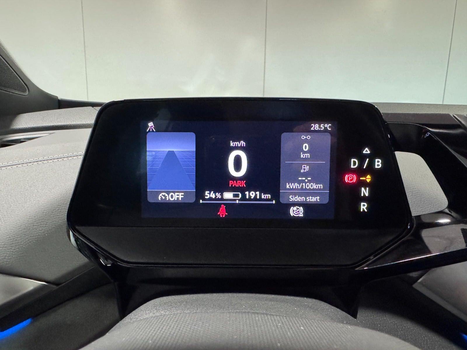 Rød VW ID.4 fra 2023