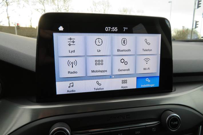 Sort Ford Focus fra 2019
