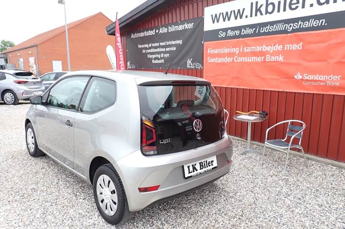 Sølv VW UP! fra 2018