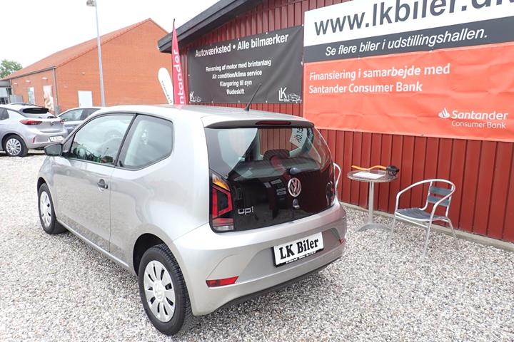 Sølv VW UP! fra 2018