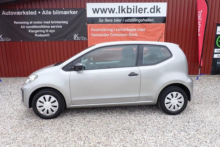 Sølv VW UP! fra 2018