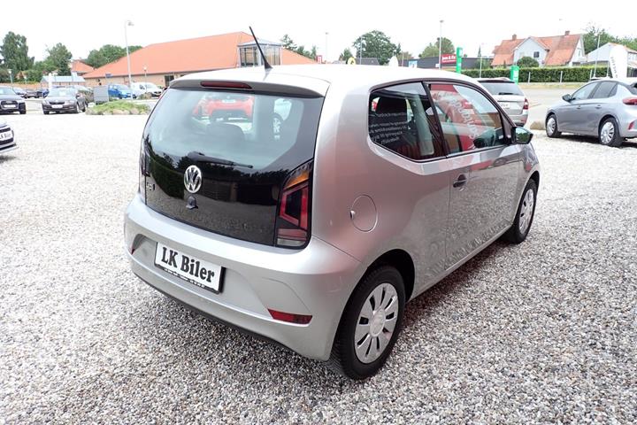Sølv VW UP! fra 2018