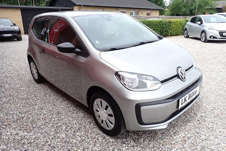 Sølv VW UP! fra 2018