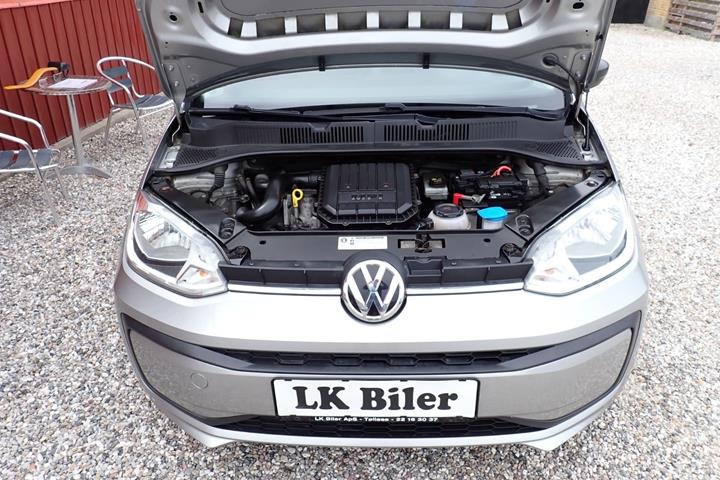 Sølv VW UP! fra 2018