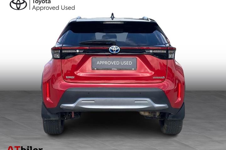 Rød Toyota Yaris Cross fra 2022