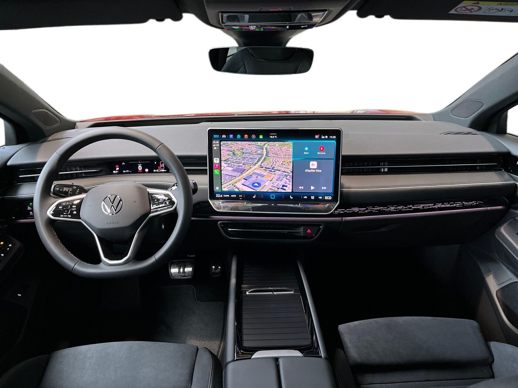 Rød VW ID.7 fra 2026
