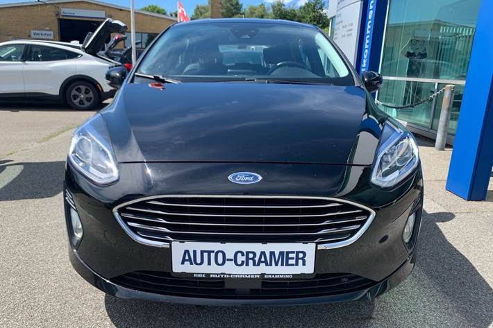 Sort Ford Fiesta fra 2018