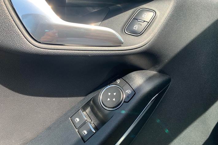 Sort Ford Fiesta fra 2018