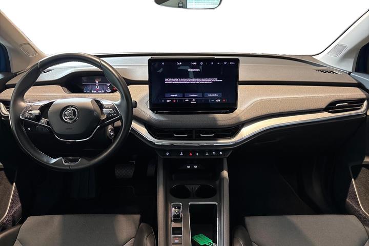 Blå Skoda Enyaq fra 2022