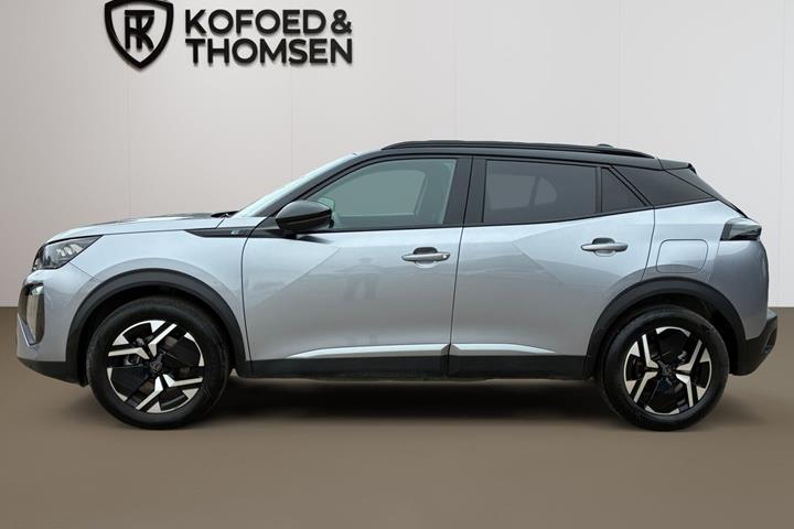 Sølv Peugeot e-2008 fra 2025