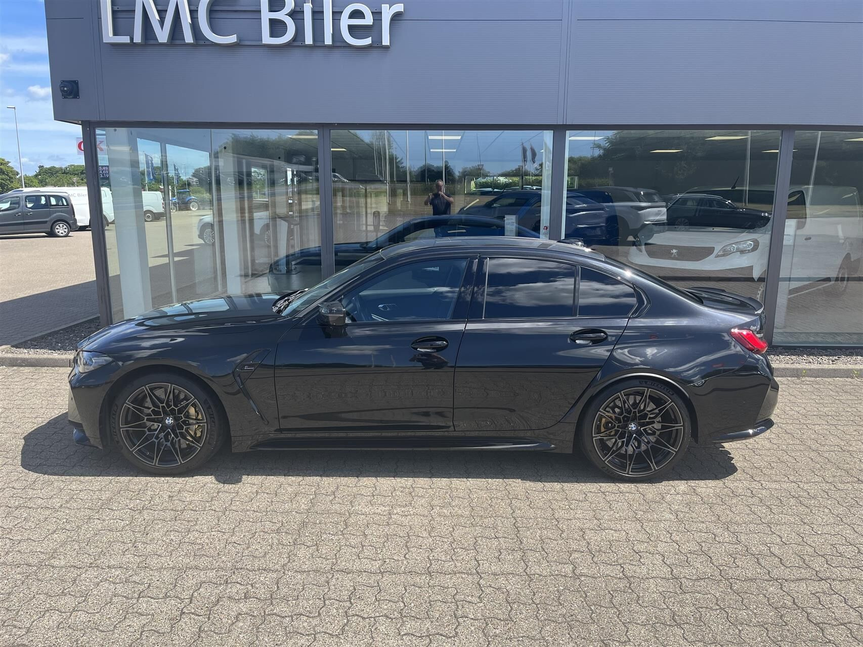 Sort BMW M3 fra 2022