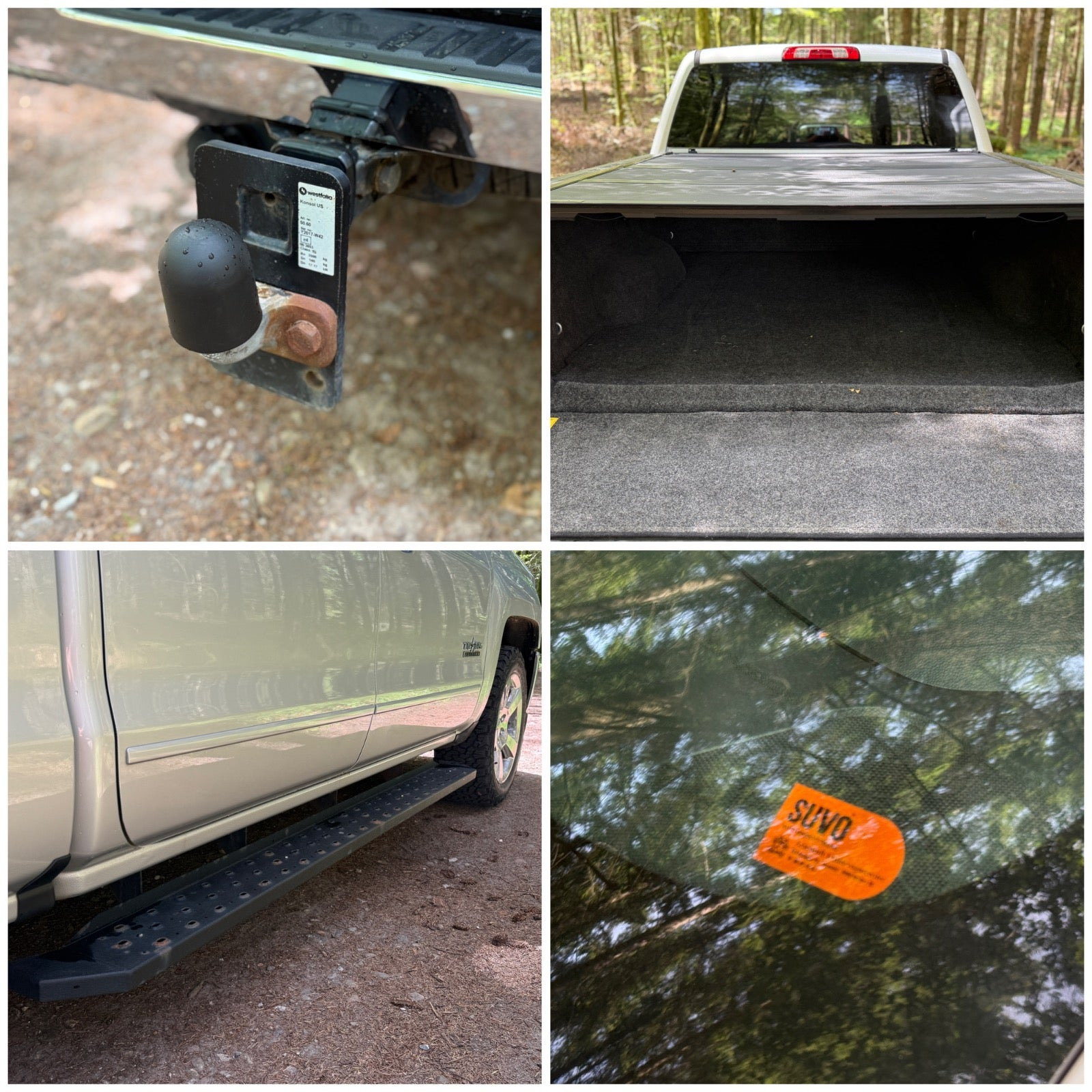 Sølv Chevrolet Silverado 1500 fra 2018