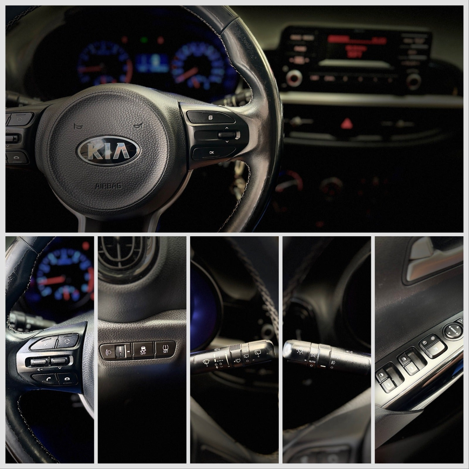 Sølv Kia Picanto fra 2018