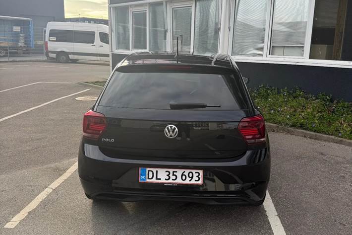 Sort VW Polo fra 2019
