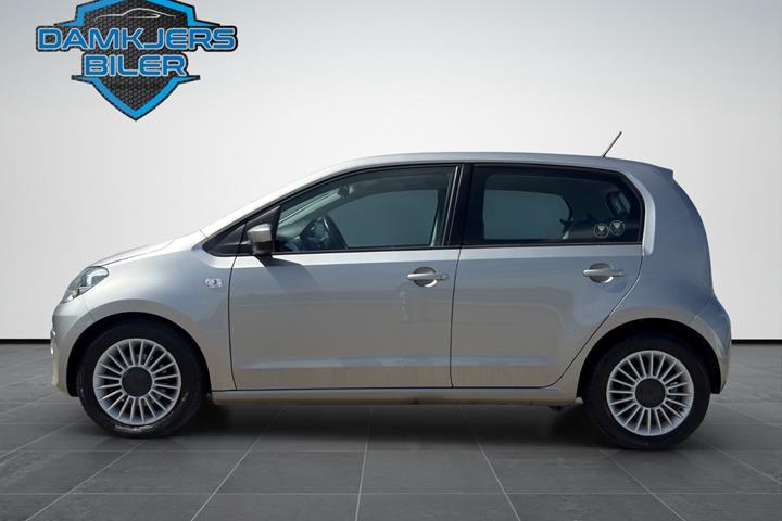 Sølv VW UP! fra 2016