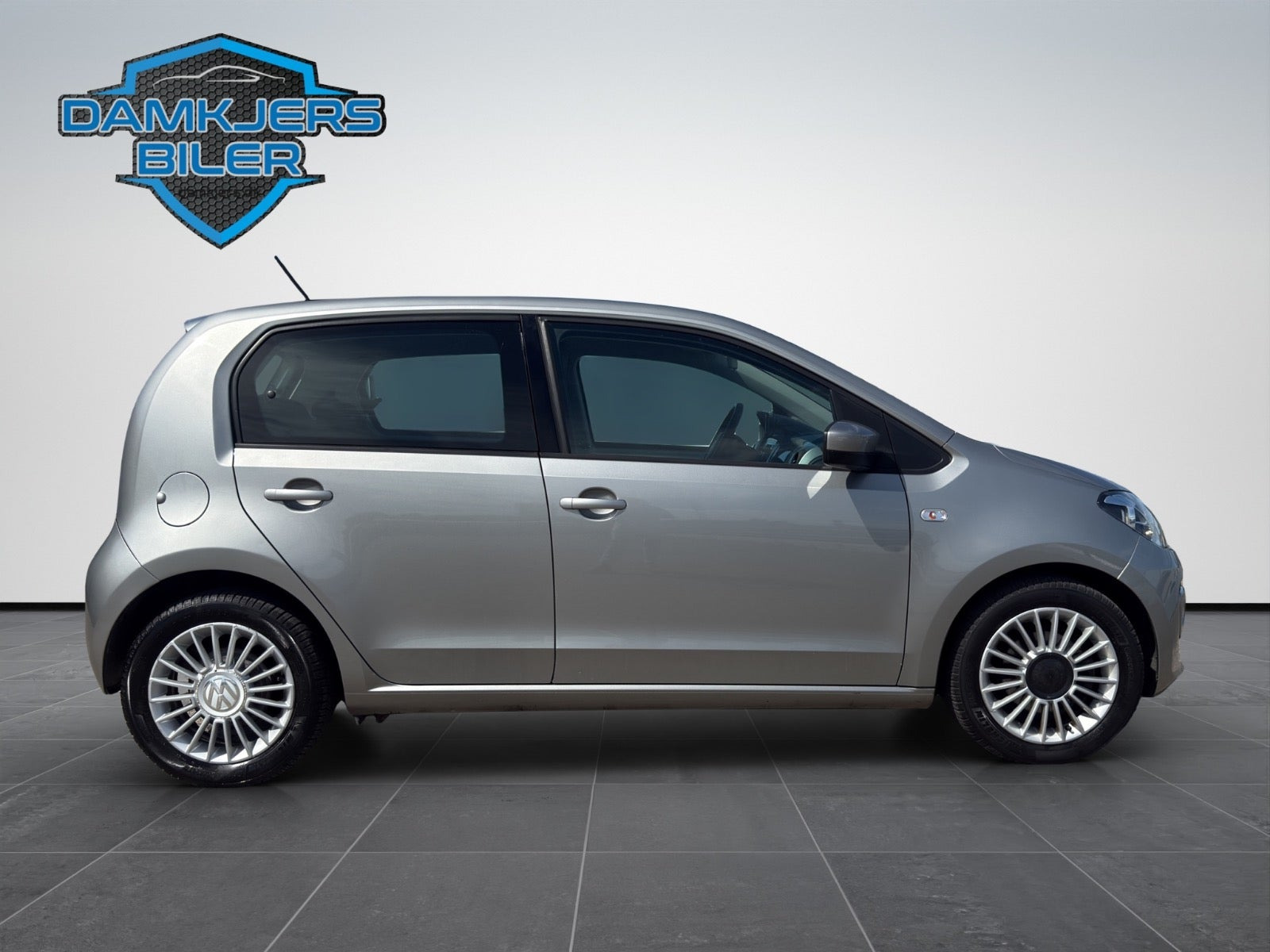 Sølv VW UP! fra 2016