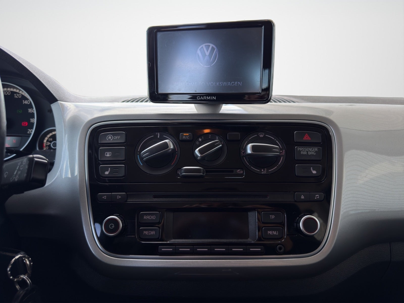 Sølv VW UP! fra 2016