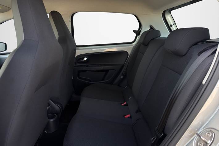 Sølv VW UP! fra 2016