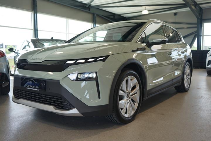 Grøn Skoda Elroq fra 2025