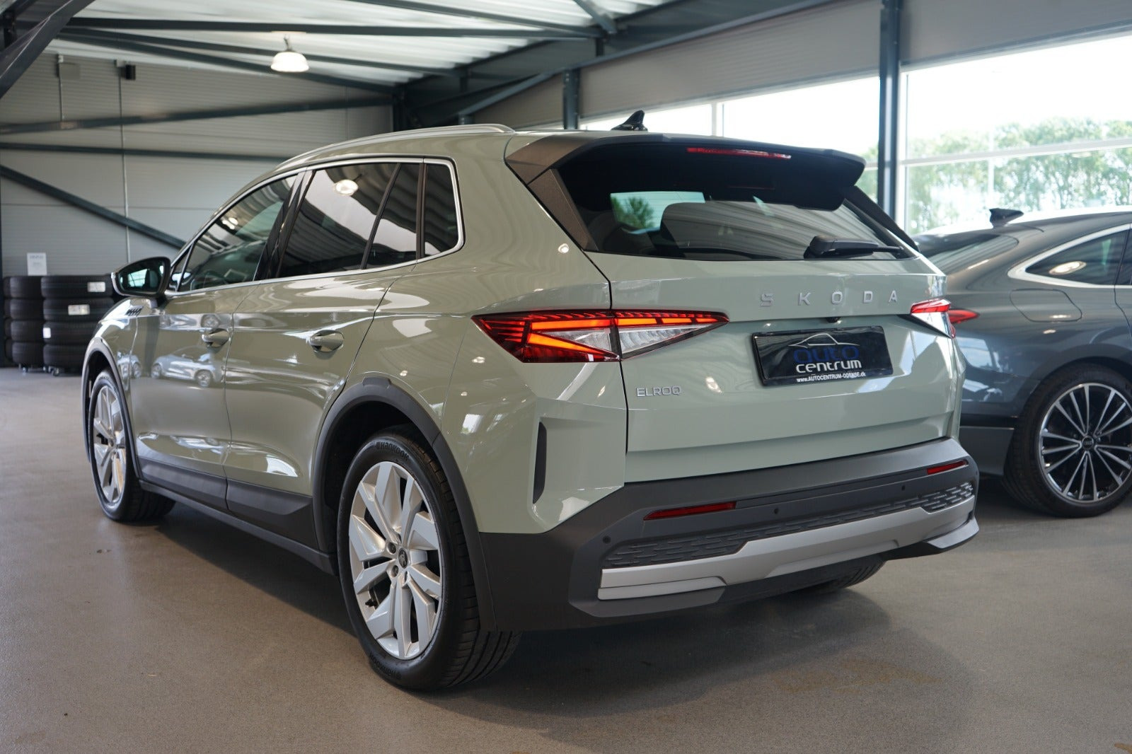 Grøn Skoda Elroq fra 2025