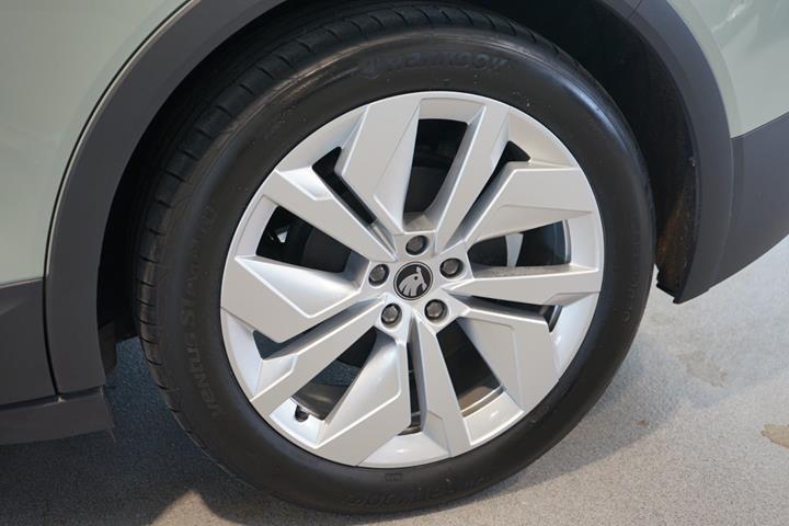 Grøn Skoda Elroq fra 2025