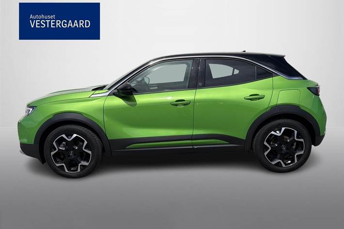 Grøn Opel Mokka-e fra 2021