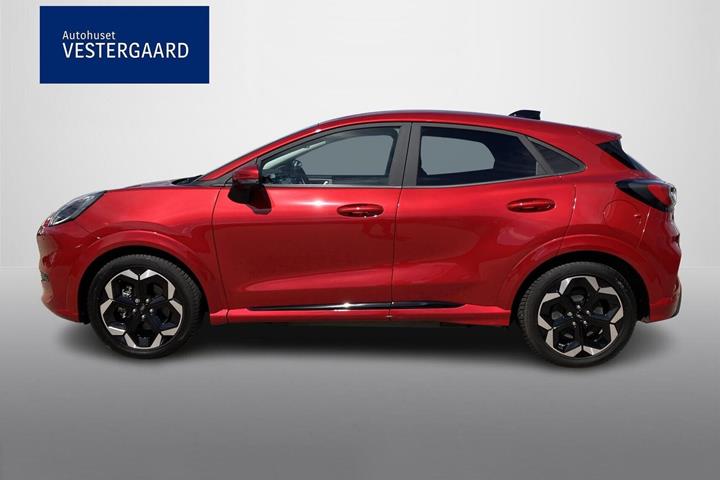 Rød Ford Puma fra 2025
