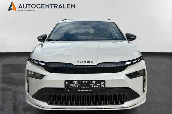 Grå Skoda Enyaq fra 2026