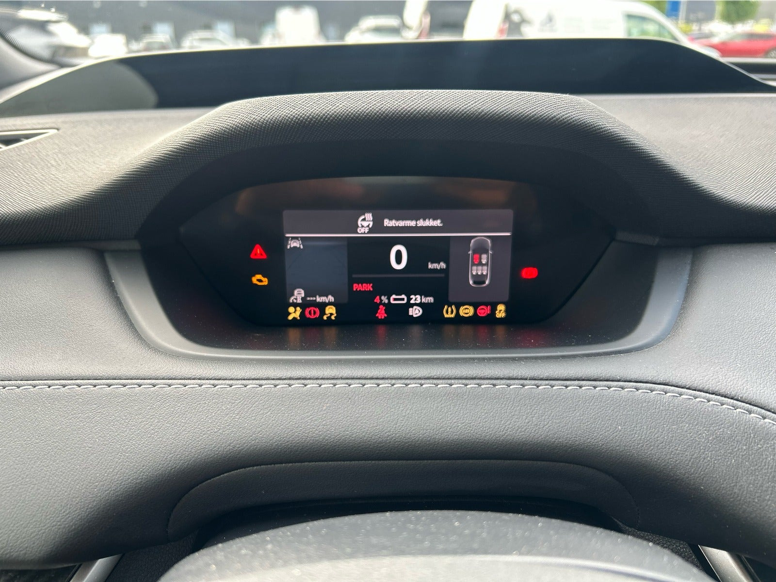 Grå Skoda Enyaq fra 2026